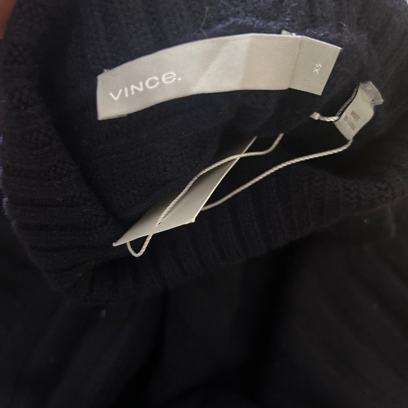 Vince Phoebe Philo Wool Cashmere Turtleneck Gillet Vest Black - Picture 4 of 13